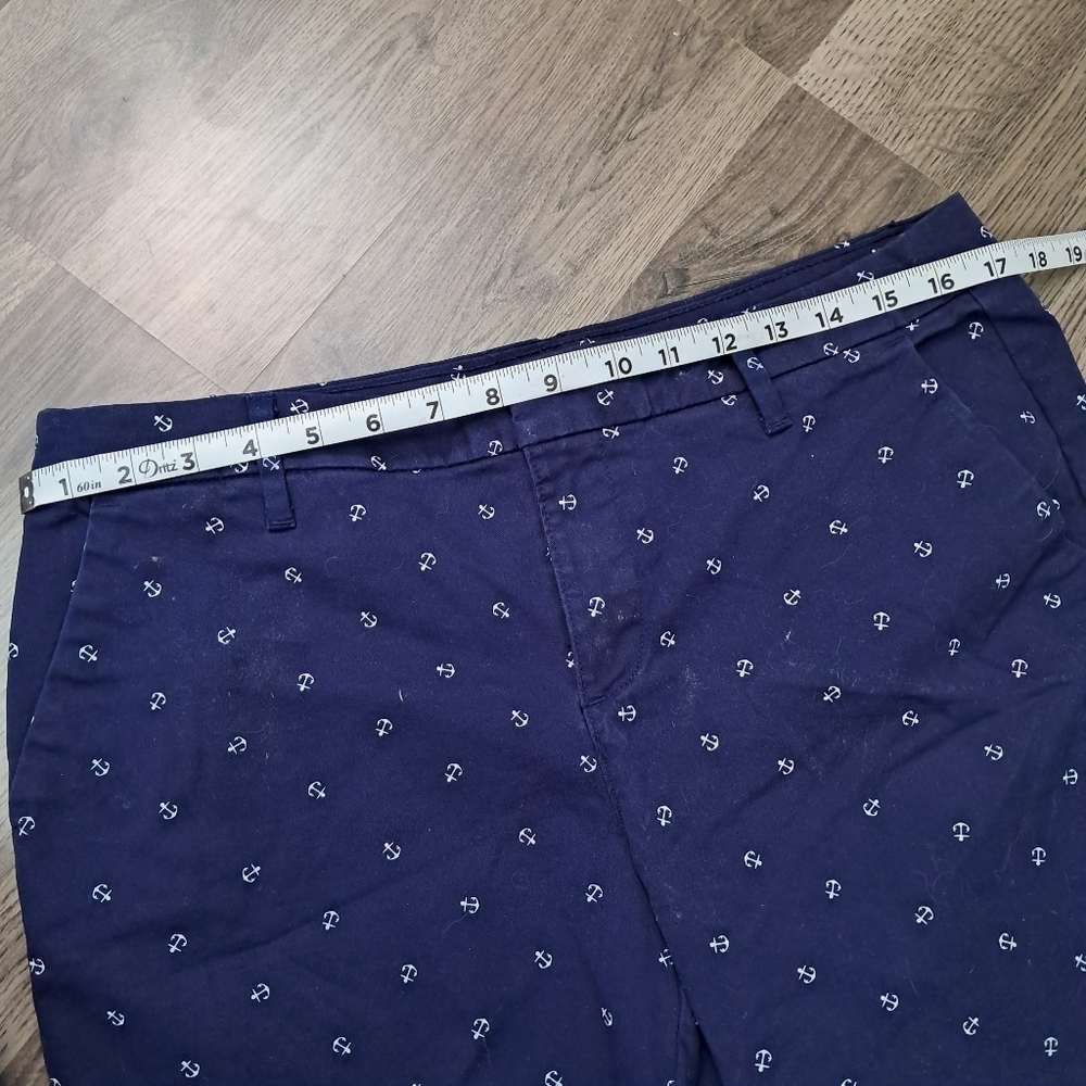 Tommy Hilfiger Jeans Blue Women's Size 8 Womens Polka Dot Anchor Straight - Picture 9 of 10